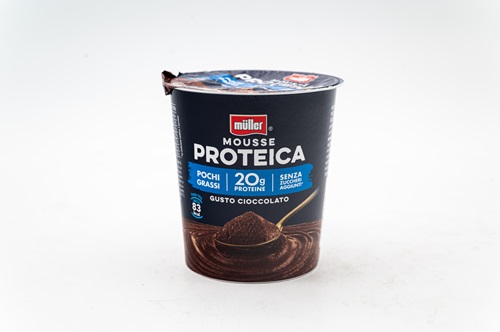 Mousse proteica al cioccolato Muller